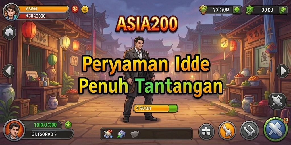 Tampilan gameplay ASIA200 yang menarik dan seru.