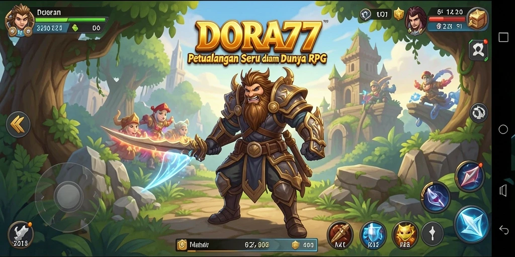 Gameplay DORA77 yang seru dan menantang di dunia RPG.