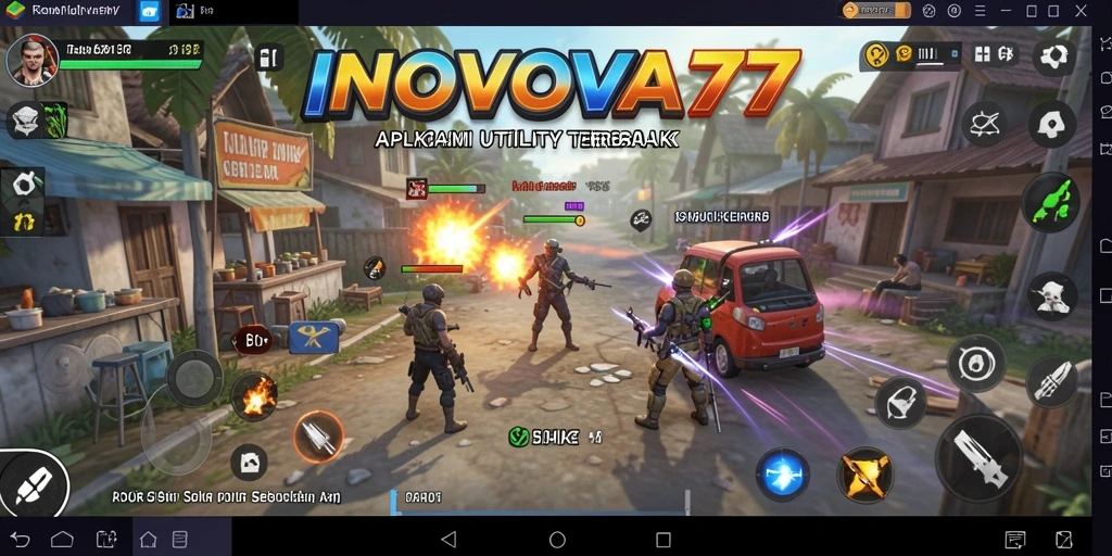 Tampilan screenshot menunjukkan antarmuka aplikasi Utility yang ramah pengguna.