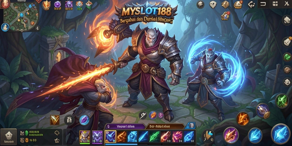 Gameplay seru dan kolaboratif dalam MYSLOT188.