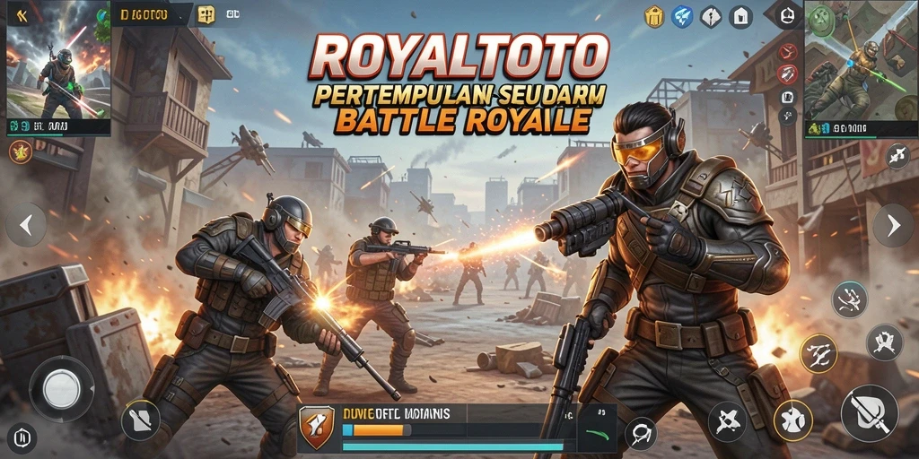 Gameplay seru dalam ROYALTOTO dengan pertempuran mendebarkan.