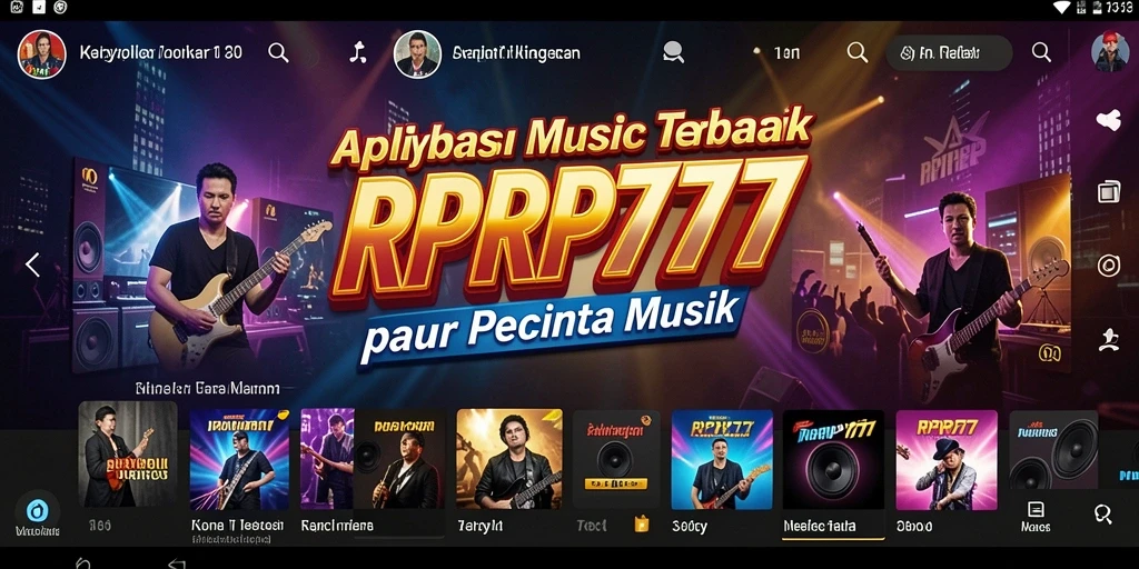 Tampilan gameplay aplikasi RPRP777 yang menarik dan interaktif.
