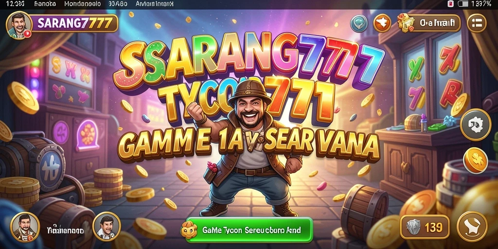 Tampilan gameplay Tycoon yang menarik di SARANG777.