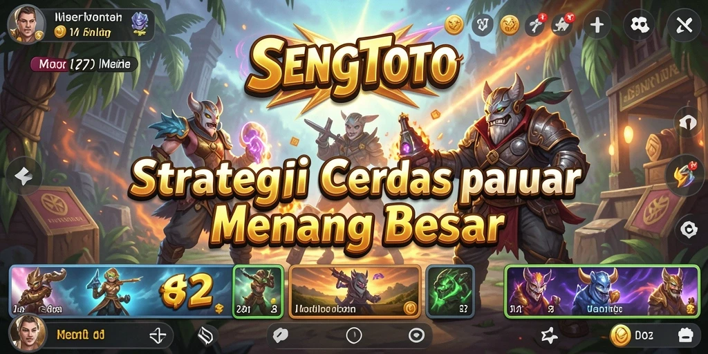 Tampilan gameplay menegangkan di SENGTOTO dengan strategi yang memukau.