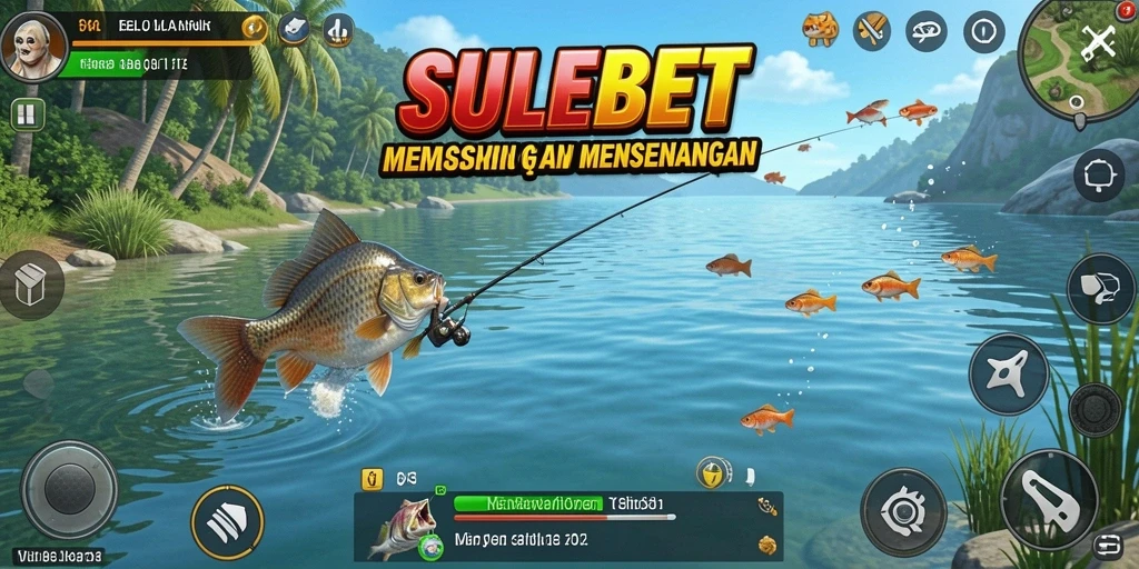 Gameplay SULEBET menampilkan pengalaman memancing yang mendebarkan dan grafis yang menarik.