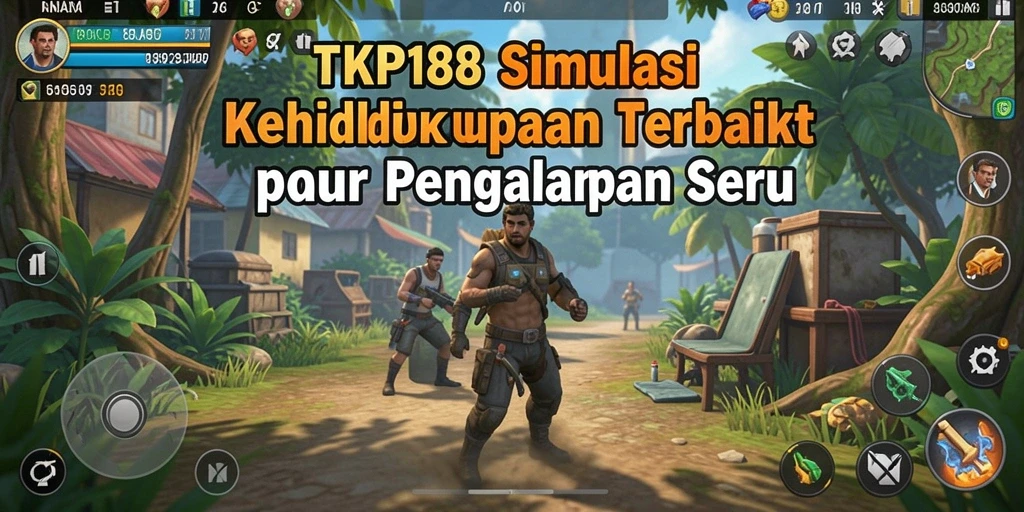 Tangkapan layar TKP188 yang menunjukkan gameplay simulasi yang menarik.