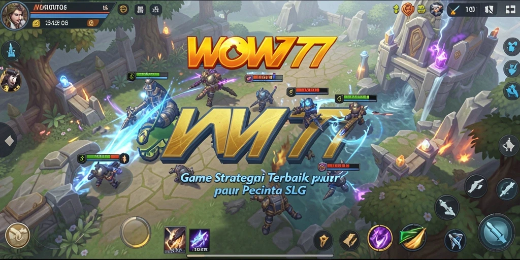 Gameplay menarik dengan strategi mendalam dalam WOW77.