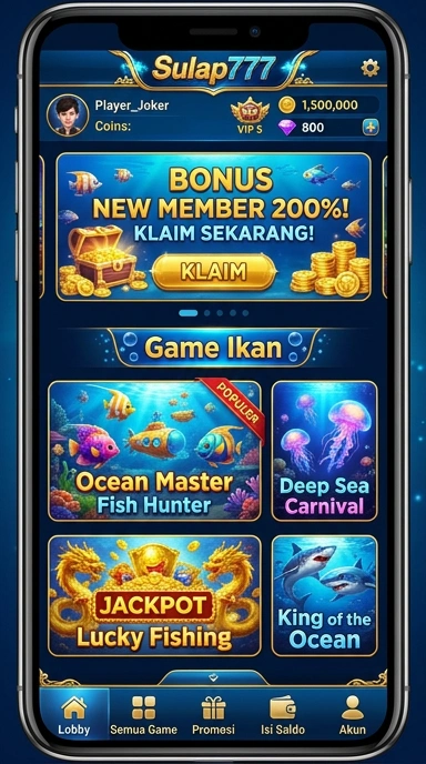 Proses unduh aplikasi yang cepat dan mudah di sulap777.